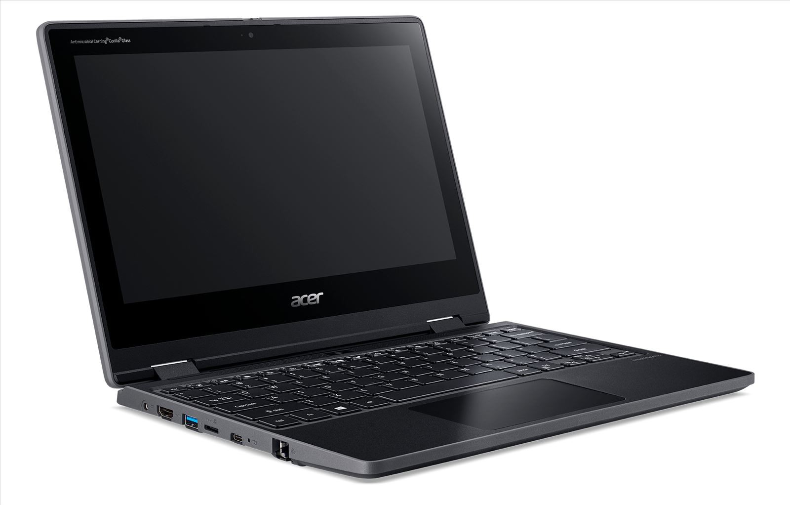 Acer TravelMate Spin B3 B311RN-31-C0NV Ibrido (2 in 1) 29,5 cm (11.6") Touch screen Full HD Intel® Celeron® N 4 GB DDR4-SDRAM 64 GB eMMC Wi-Fi 5 (802.11ac) Windows 10 Pro Nero