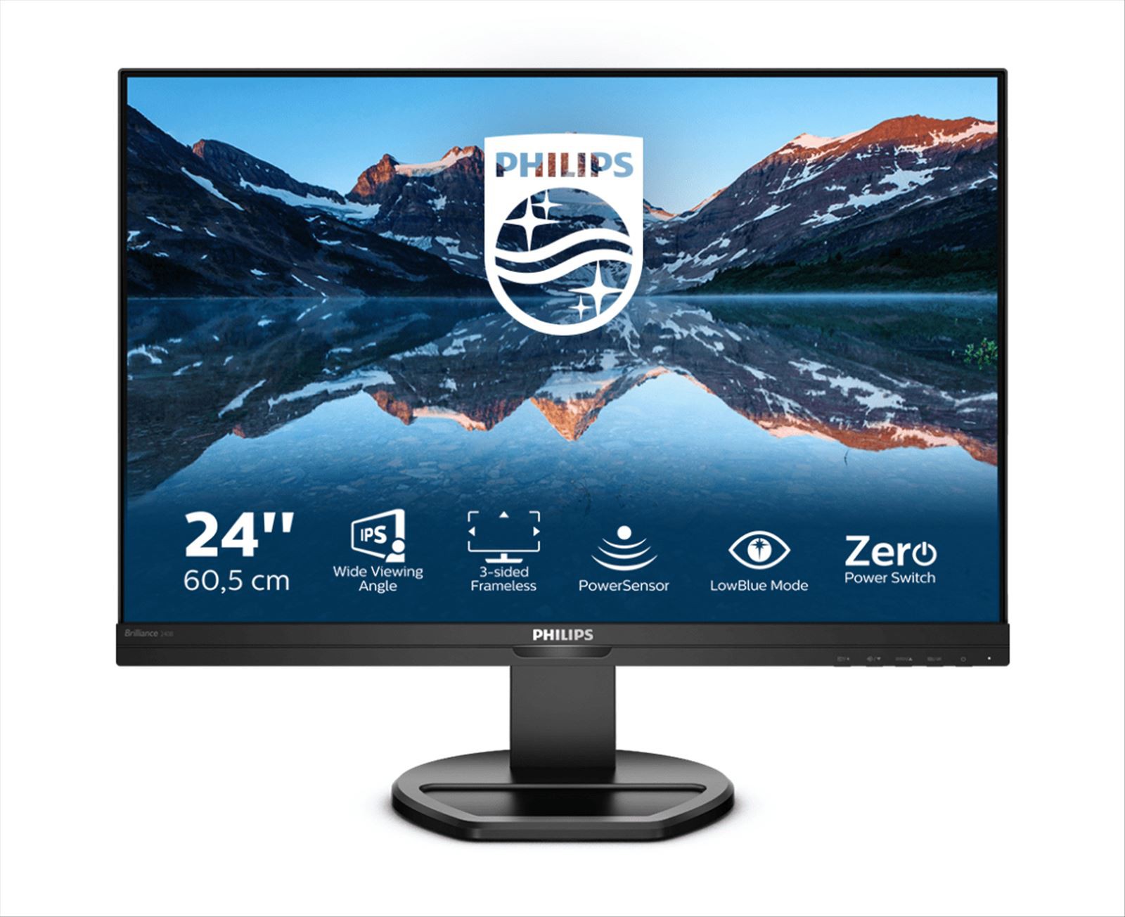 Philips B Line 240B9/00 Monitor PC 61,2 cm (24.1") 1920 x 1200 Pixel WUXGA LED Nero