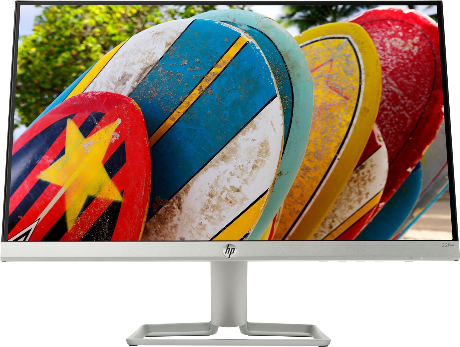 HP 22fw 54,6 cm (21.5") 1920 x 1080 Pixel Full HD LCD Argento