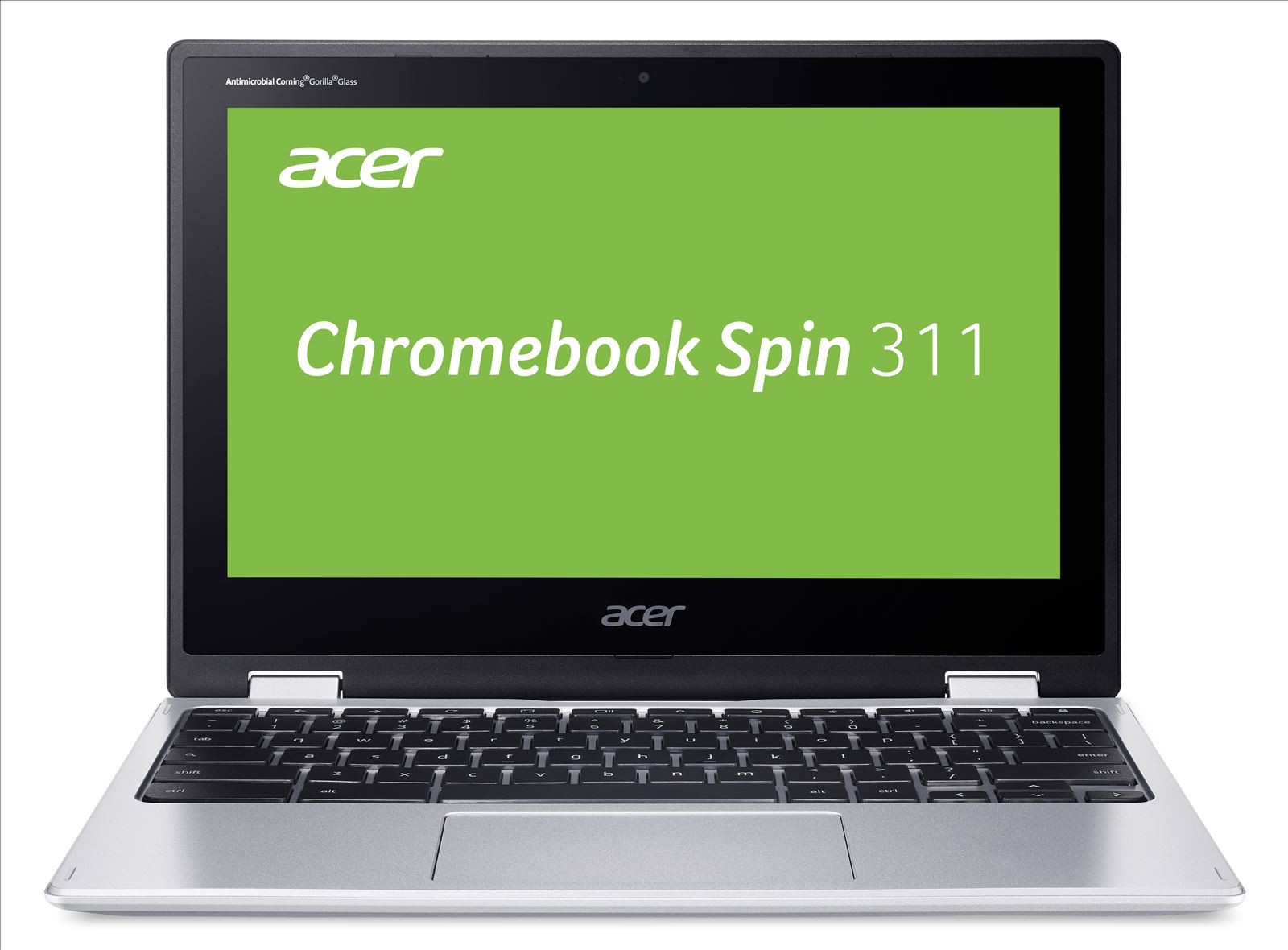 Acer Chromebook CP311-2HN-C9S9 29,5 cm (11.6") Touch screen HD Intel® Celeron® N 4 GB LPDDR4-SDRAM 64 GB Flash Wi-Fi 5 (802.11ac) Chrome OS Argento