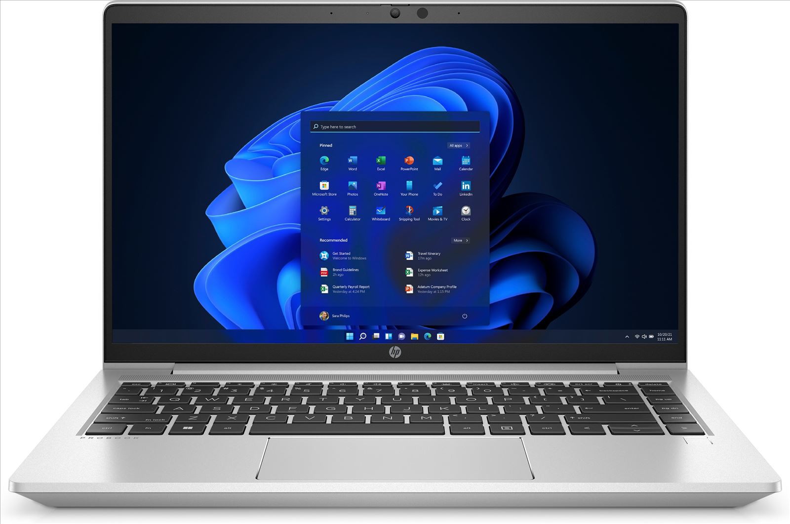HP ProBook 440 G8 Computer portatile 35,6 cm (14") Full HD Intel® Core™ i5 di undicesima generazione 8 GB DDR4-SDRAM 512 GB SSD Wi-Fi 6 (802.11ax) Windows 10 Pro Argento