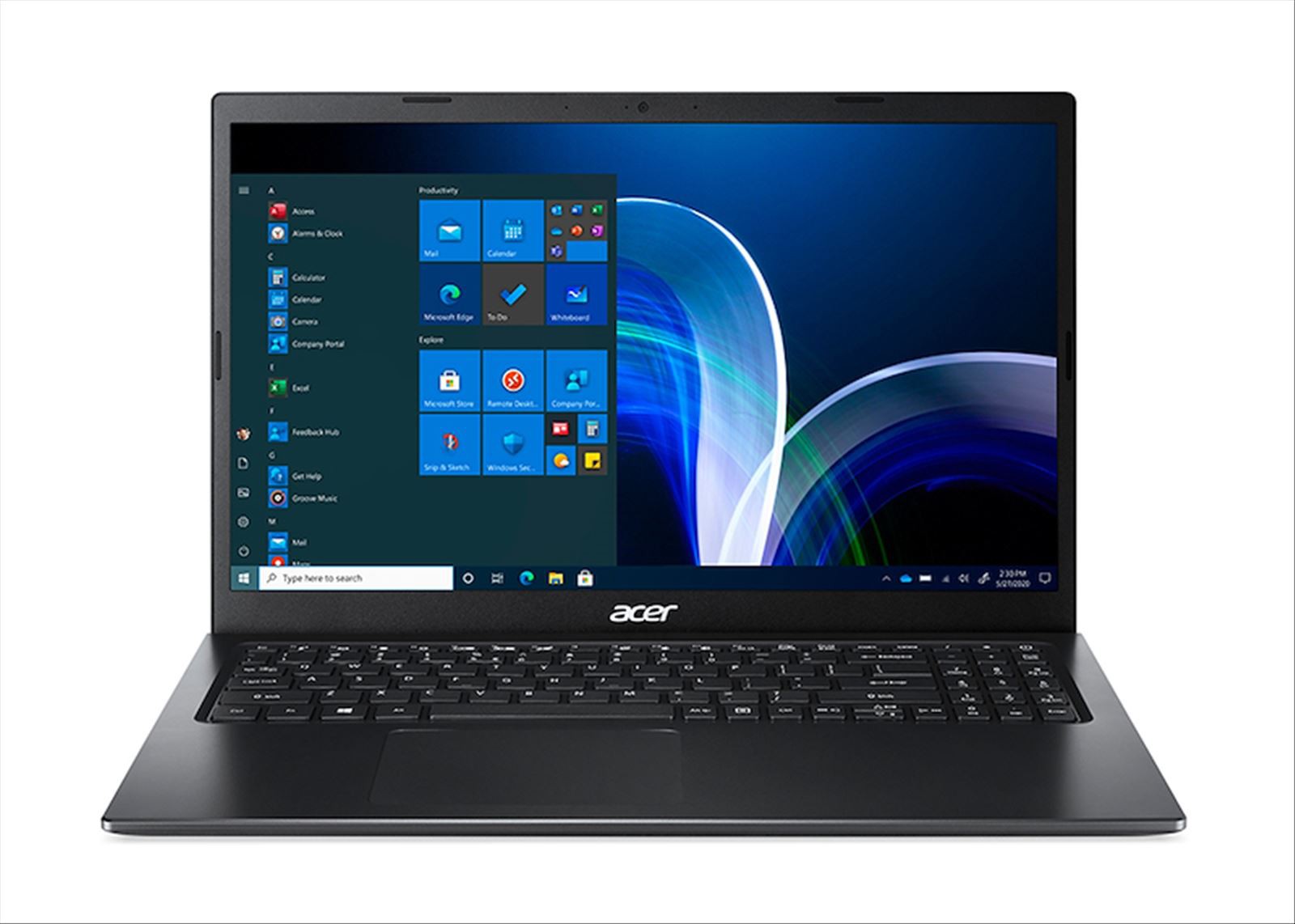 Acer Extensa 15 EX215-54-53A3 Computer portatile 39,6 cm (15.6") Full HD Intel® Core™ i5 di undicesima generazione 8 GB DDR4-SDRAM 256 GB SSD Wi-Fi 5 (802.11ac) Windows 10 Pro Academic Nero