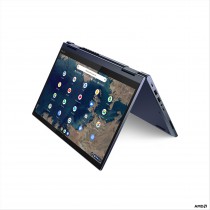 Lenovo ThinkPad C13 Yoga Chromebook 33,8 cm (13.3") Touch screen Full HD AMD Athlon Gold 4 GB DDR4-SDRAM 64 GB eMMC Wi-Fi 6 (802.11ax) Chrome OS Blu