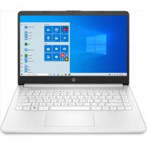 HP 14s-dq0035nl Computer portatile 35,6 cm (14") HD Intel® Celeron® 4 GB DDR4-SDRAM 64 GB eMMC Wi-Fi 5 (802.11ac) Windows 10 Home S Bianco